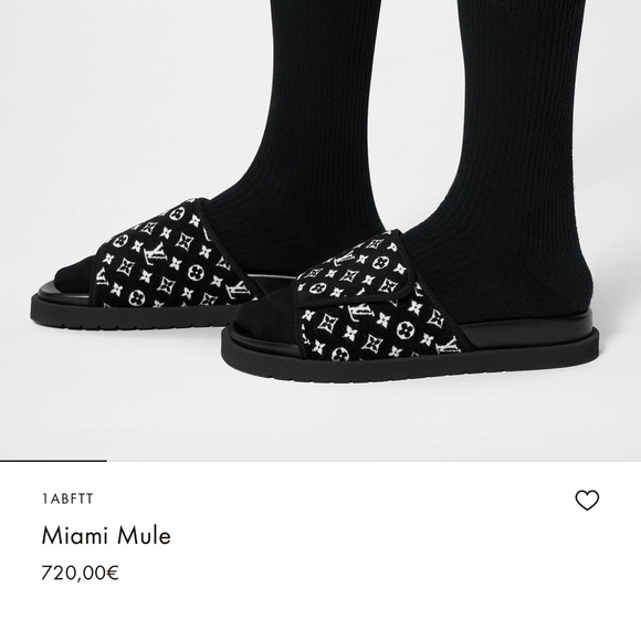 louis vuitton Miami Line Mule Monogram Sandals - Picture 11 of 12